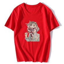 Load image into Gallery viewer, Man Manga Junji Ito T Shirts Shintaro Kago Girl Tees Shirt