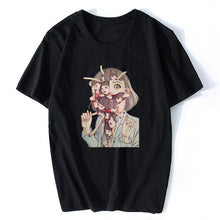Load image into Gallery viewer, Man Manga Junji Ito T Shirts Shintaro Kago Girl Tees Shirt